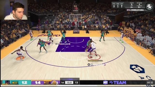 LEVEL 40 PINK DIAMOND MAGIC JOHNSON GAMEPLAY! HE PLAYS MORE LIKE TRAGIC BRONSON IN NBA 2K24 MyTEAM! смотреть онлайн