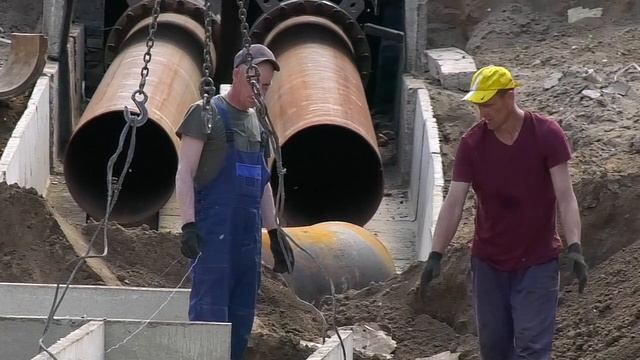 Как ведется ремонт теплосетей. смотреть онлайн