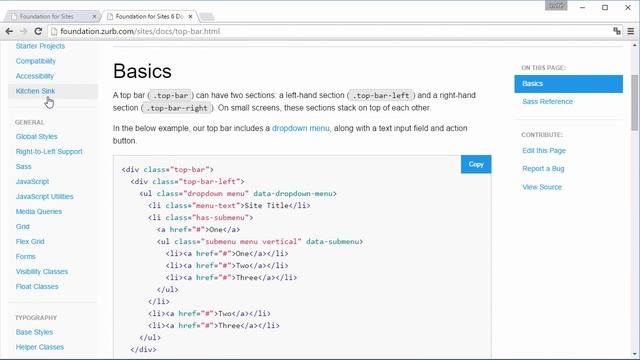 Tutoriel Foundation : Foundation 6 смотреть онлайн