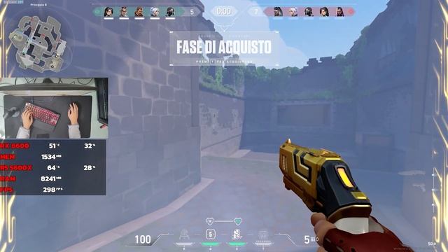 VALORANT RX 6600 8GB COMPETITIVE SETTINGS смотреть онлайн