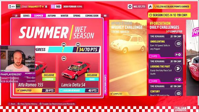 Forza Horizon 5-3 NEW Italian cars UNLOCKED+Festival playlist completion-OPEN LOBBY Summer Series 2 смотреть онлайн