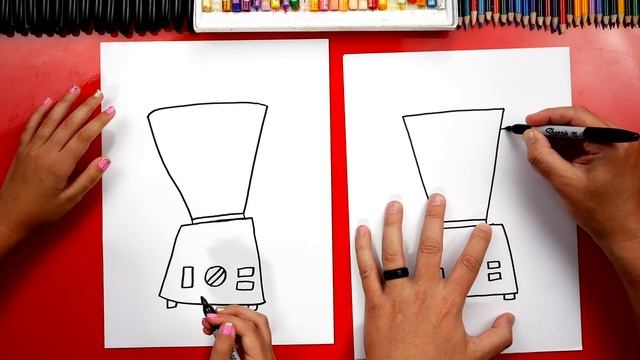 How To Draw A Funny Blender смотреть онлайн