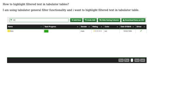 Highlight or mark Filtered value in table when filter is applied - Tabulator Tables (2 Solutions!!) смотреть онлайн