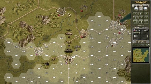 Allied Corps (DLC для игры Panzer Corps) прохождение #14. 20.04.1943 Тунис. Разгром войск Оси. смотреть онлайн