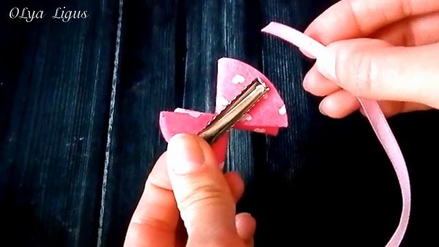 Милые бантики из фетра ✔ Круглый шаблон ✔ Bows for princesses смотреть онлайн