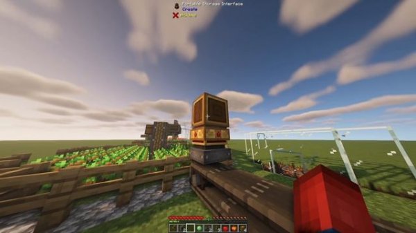 Minecraft Create Mod Tutorial - How to Make a Honeyed Apple Farm Ep 31