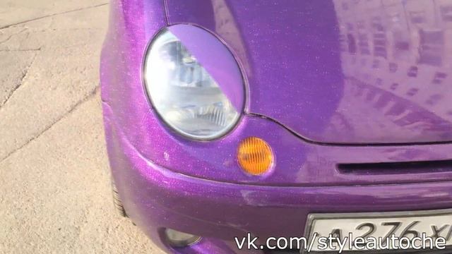 матиз покраска блестки glitter metal flakes matiz смотреть онлайн