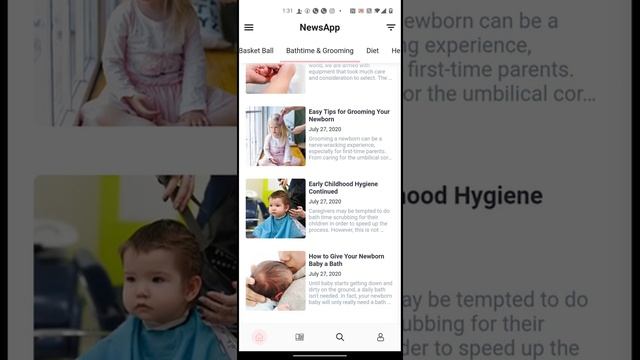 Newz - Flutter News & Blog App For Wordpress смотреть онлайн