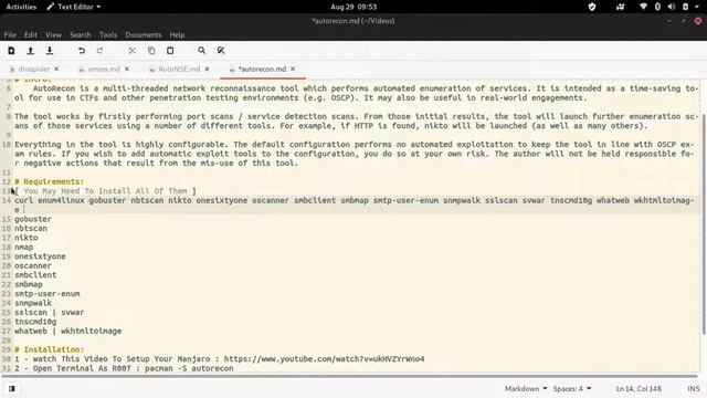 AUTORECON | Multi-Threaded Network Recon Tool | Manjaro смотреть онлайн