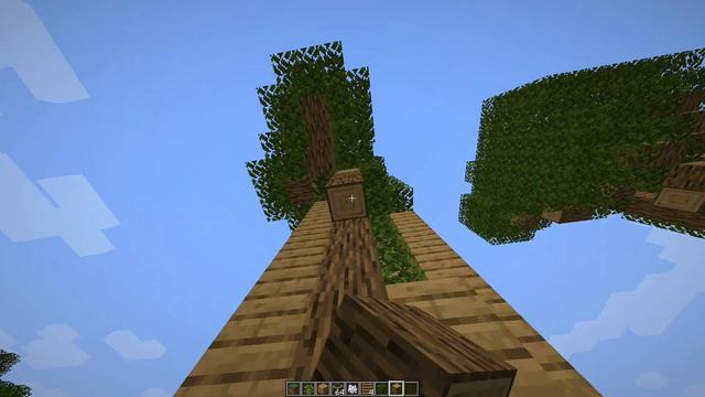 Майнкрафт но я строю домик на дереве за 1 минуту 5 минут 10 минут #minecraft смотреть онлайн