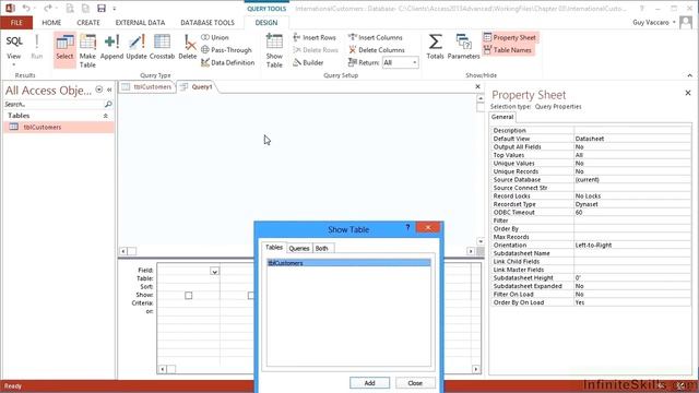 Advanced Microsoft Access 2013 Tutorial | Selecting Unique And Distinct Values смотреть онлайн
