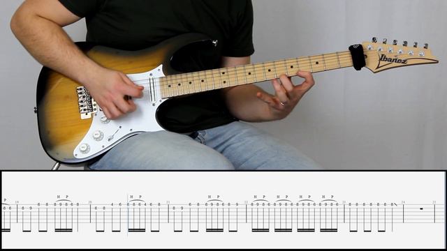 LINKIN PARK - IN PIECES (Solo) | Guitar Cover Tutorial (TAB FREE) смотреть онлайн
