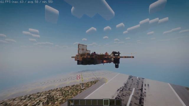 Clockwork Artillery Plane | Valkyrien Skies 2 | Create Mod | Minecraft смотреть онлайн