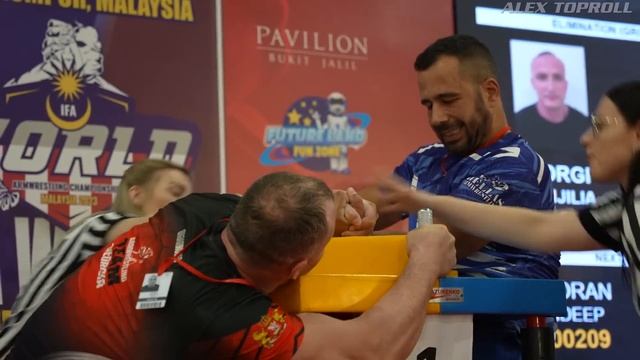 World Arm Wrestling Championship IFA 2023 LEFT 95 KG смотреть онлайн