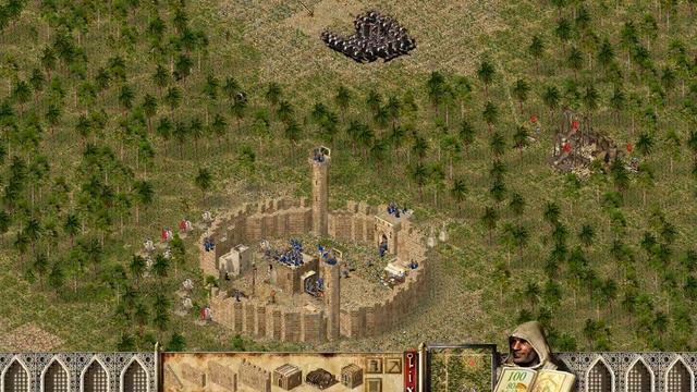 Stronghold Crusader classic: Mission 10 "The Land of Palms" (easy&fast win) смотреть онлайн