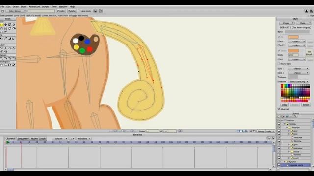 Bones или просто кости (Anime Studio 9 Урок №4) смотреть онлайн