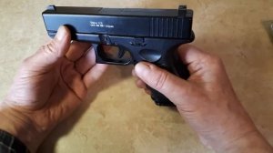 Обзор спрингового пистолета Galaxy G.15 (Glock 19) калибр 6 мм, Airsoft. Разборка, отстрел