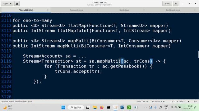 Stream, mapMulti method смотреть онлайн