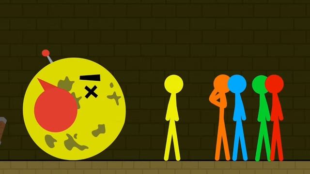 STICKMAN AND PACMAN - FUNNY ANIMATION смотреть онлайн