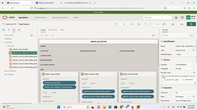 APEX_COLLECTION : CREATE_OR_TRUNCATE_COLLECTION Procedure смотреть онлайн