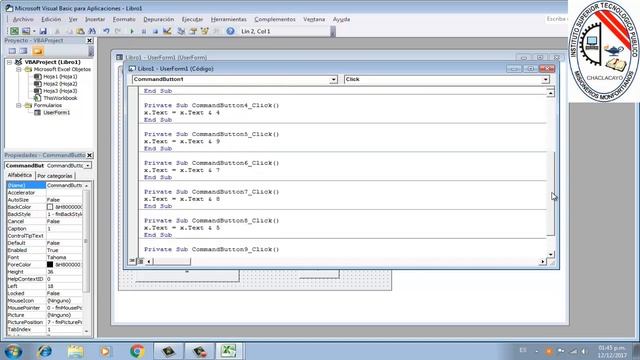 Como hacer una calculadora en Excel visual Basic смотреть онлайн