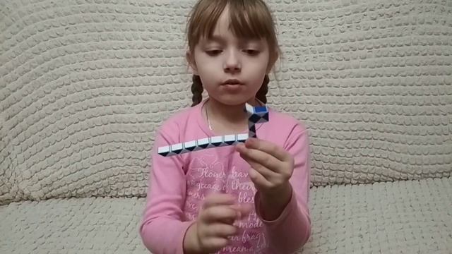 Собираем собачку из змейки Рубика смотреть онлайн