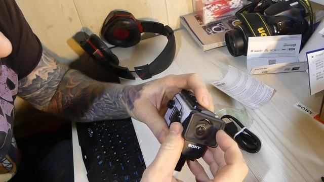 ОБЗОР, ТЕСТ ЭКШН КАМЕРЫ  Sony HDR AS300