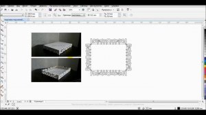 Как сделать шип паз.  Подготовка макета в программе CorelDraw.
