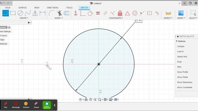 DDP Activity 1.2.2 Making Semicircle in Fusion смотреть онлайн