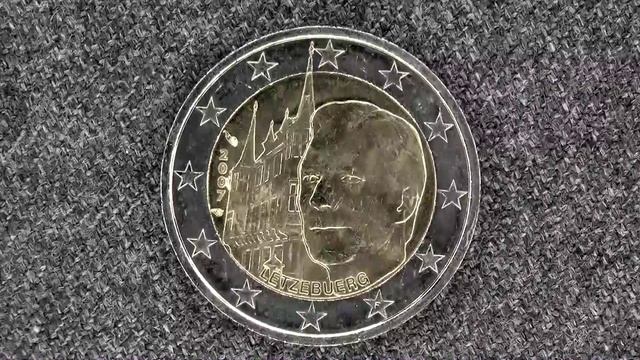 2 евро 2007 года Люксембург. Дворец великих герцогов.