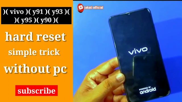 Vivo Y91/y93/95/y90/ Password Pattern / Unlock Without Pc 2023