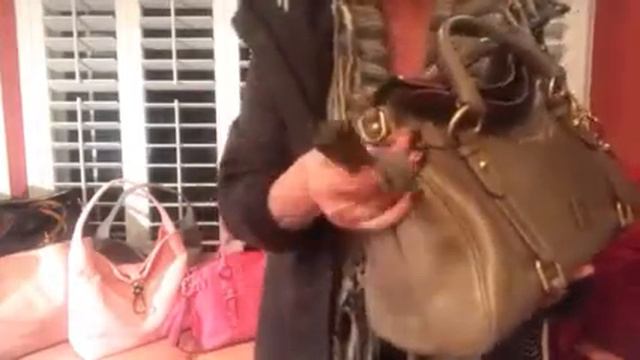 Dooney and Bourke chat about pink and grey Florentine bags and what to wear in the rain!!! смотреть онлайн