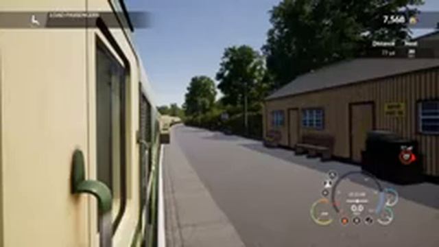 Colin's train Sim World West Somerset railway BR Class 33 смотреть онлайн