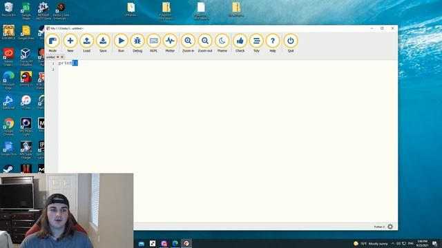 How to code in python part 1- Hello World! смотреть онлайн