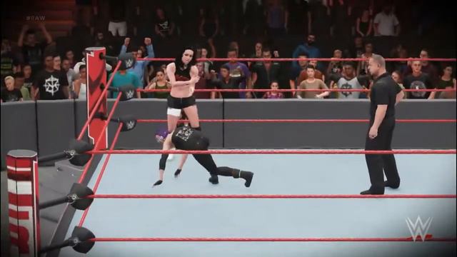 WWE RAW. 15 Elimination. 1 Lap. 9 Fight. Satira Vs. Barberry