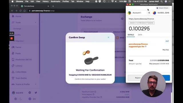 Slippage Trick for PancakeSwap: Get More with 1% Slippage Hack смотреть онлайн
