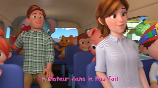 Les Roues De L’autobus | CoComelon En Français - Chansons Pour Bébés