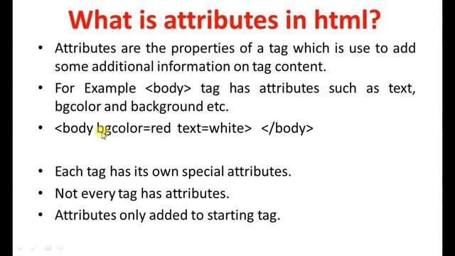 HTML tags and attributes ? | how to use font tag with attributes in hindi смотреть онлайн