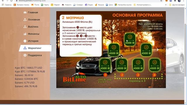 МАРКЕТИНГ BITLIME И АВТО ПРОГРАММЫ смотреть онлайн