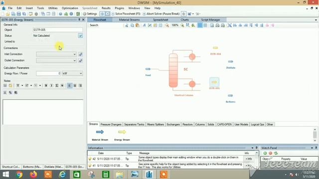 Learn DWSIM easily | Part 3 : Shortcut Distillation Column смотреть онлайн