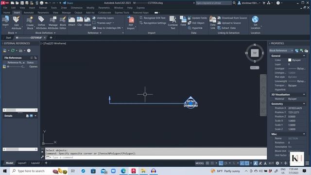 AutoCAD 2023 - DYNAMIC BLOCK SECTION (FLIP,STRETCH,ROTATION) смотреть онлайн