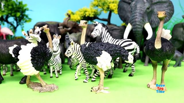 African Safari Animal Figurines Collection