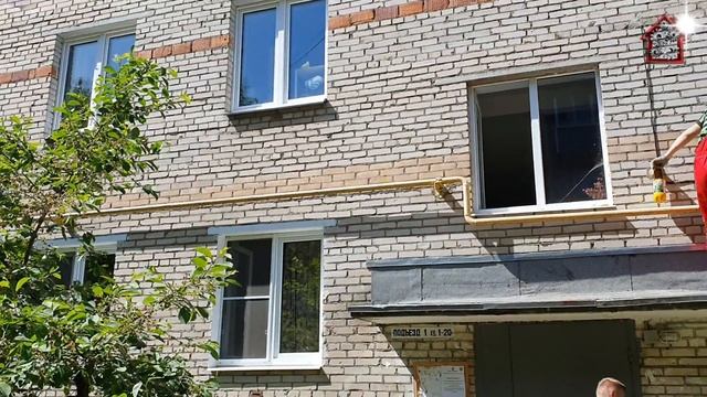 Газовые трубы, покраска. смотреть онлайн