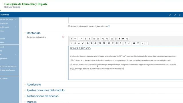 Parte 3: Añadir una página al curso como forma de facilitar recursos a los estudiantes. смотреть онлайн