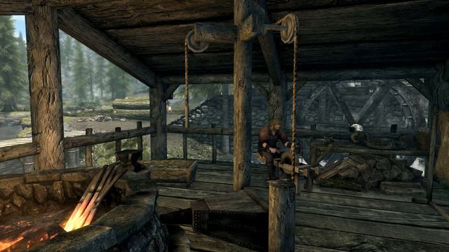 Elder Scrolls V - Skyrim - Part 3 Blacksmith Gaming Ambience смотреть онлайн