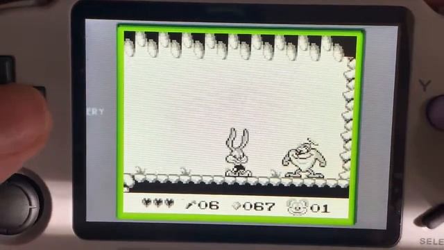 Tiny Toon Adventures: Babs' Big Break (Game Boy) on the PocketGo S30 Handheld смотреть онлайн