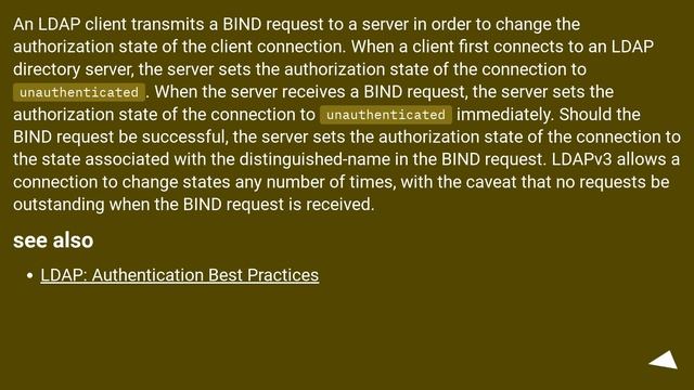 What does binding to a LDAP server mean? смотреть онлайн