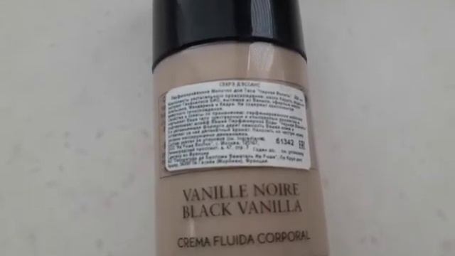 Vanille Noire ( Черная Ваниль ) Парфимированное Молочко для тела 200мл Yves Rocher Ив Роше