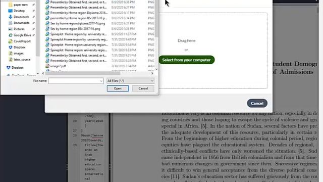 uploading files to Overleaf смотреть онлайн