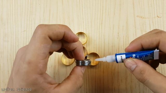 DIY Gold Fidget Spinner - How To Make смотреть онлайн